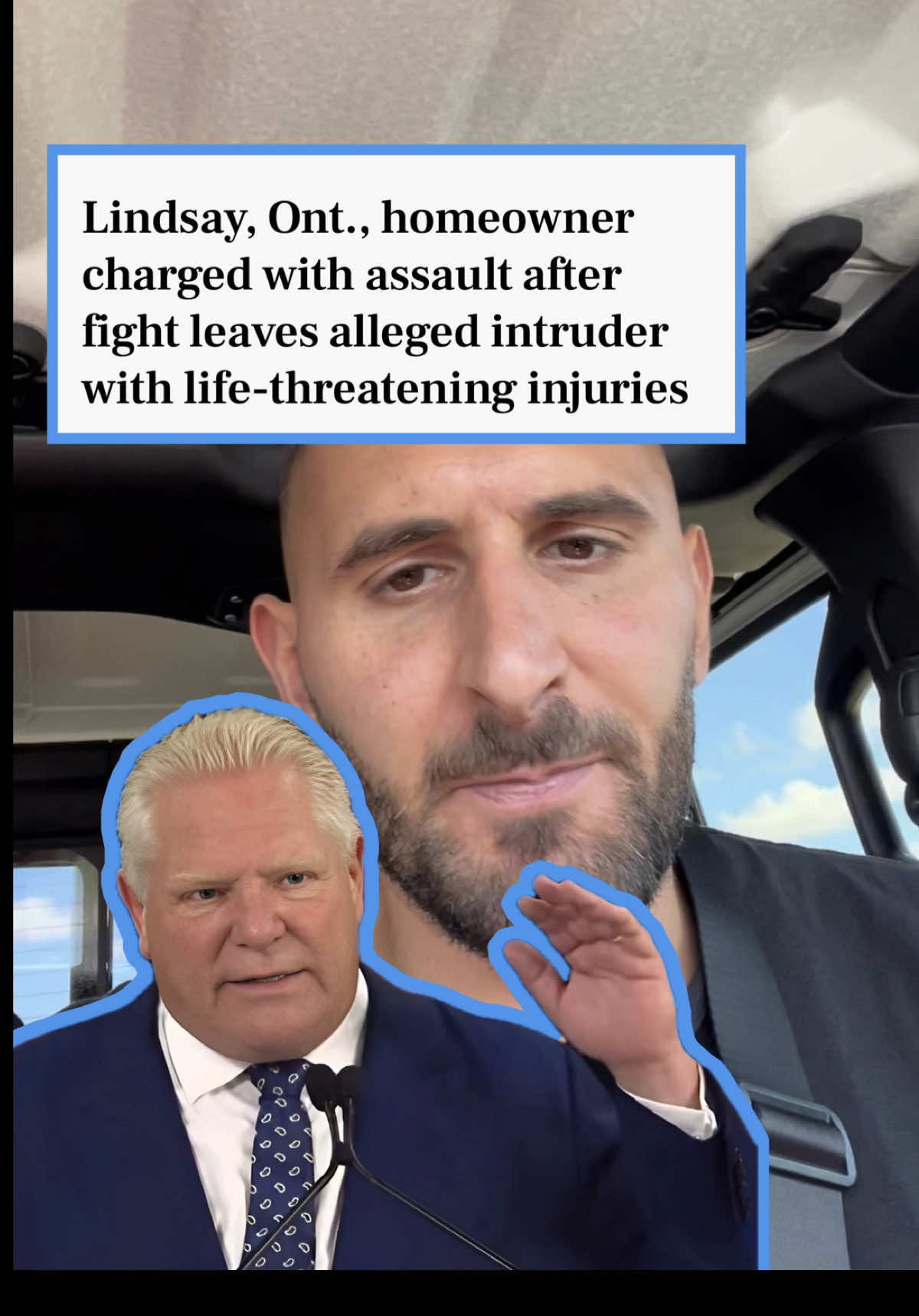 🚨 Lindsay, Ontario: a homeowner was charged with the intruder who broke into his house. This is backwards. 🏠 Fortify your home with Canada First ⚖️ Canada needs Castle Law now. #HomeInvasion #CanadaFirst #CastleLaw #ProtectYourFamily 