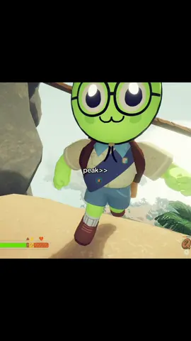 His face 😭 (i love peak) @TOM  #peak #climbing #cutscream #tipsandtricks #peakgameplay 