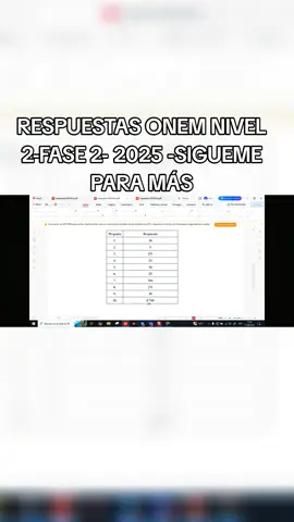 respuestas examen onem nivel 2 fase 2-2025 #onem #nivel2 #fase2 #paratii 