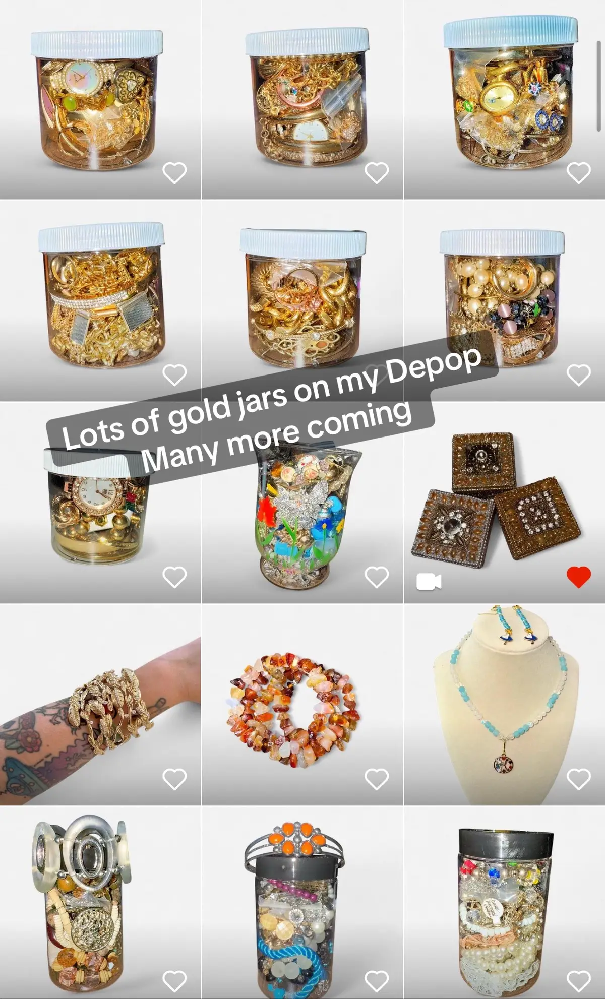 #fyp #jewelry #jeweleyjars #jewelryjar #gold