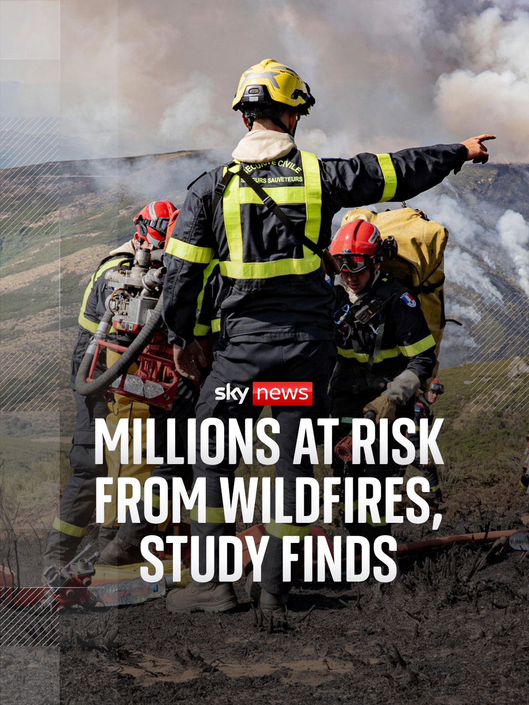 Analysis by an international team of scientists showed that 440 million people were threatened by fire encroaching on their homes between 2002 and 2021. Sky's Thomas Moore explains why more people are now at risk from wildfires than before. #Wildfire #Weather #Climate