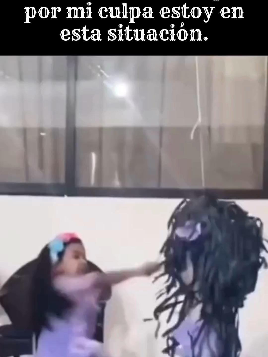 Cuando recuerdo que por mi culpa estoy en esta situacion.
