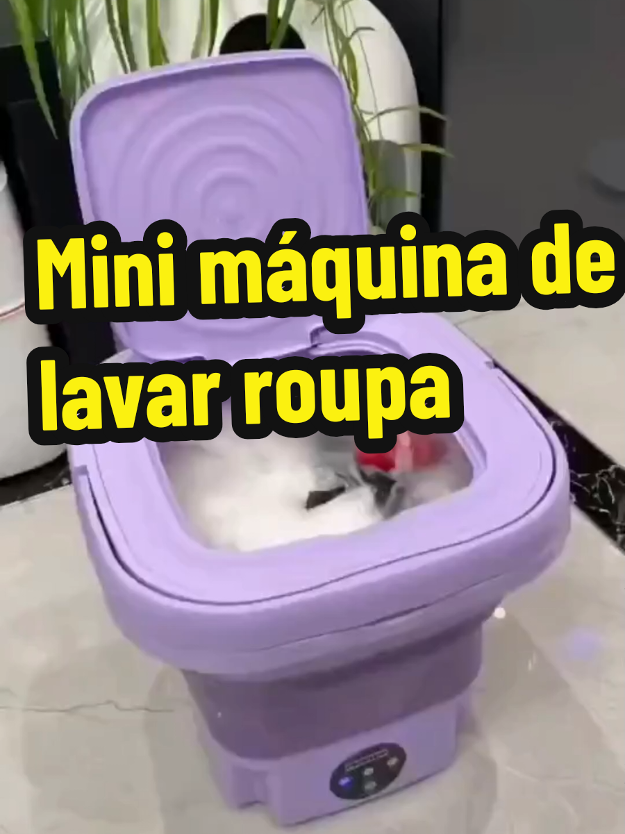 Mini máquina de lavar roupa 