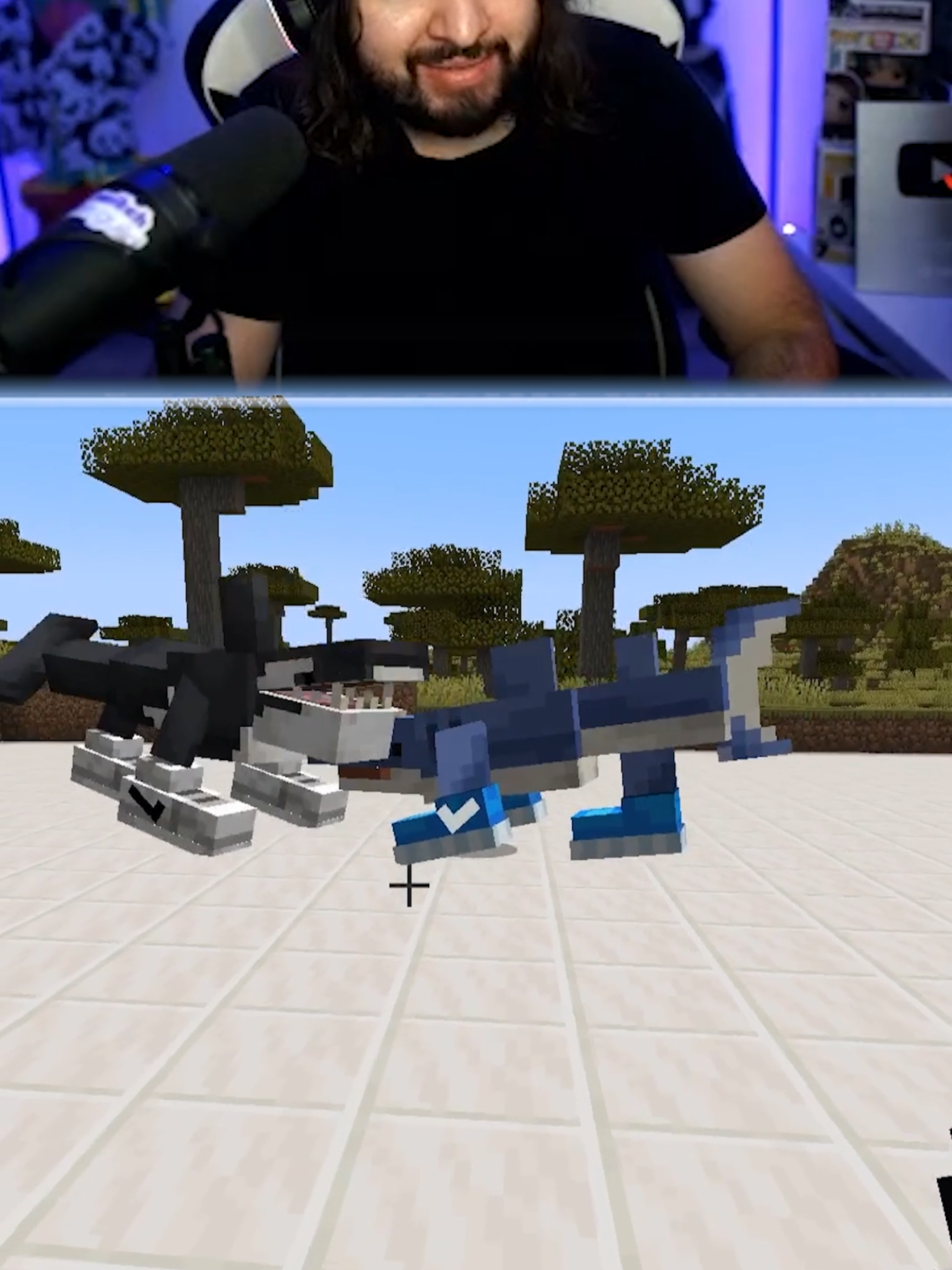 Tralalero Tralala vs Orcalero Orcala en MINECRAFT #randyelpanda #Minecraft #stealabrainrot #robaunbrainrot #robloxedits #robloxclips #brainrot #tralalerotralala #orcaleroorcala