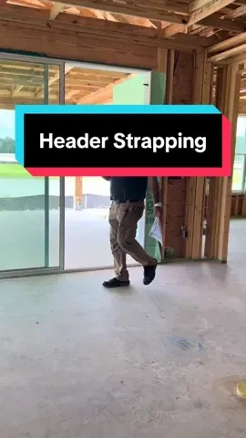 👏🏼👏🏼👏🏼 Class is in session 👏🏼👏🏼👏🏼 Header strapping detail..what is it and what to look for on your plans. #fyp #inspector #newconstruction #plans #framing 