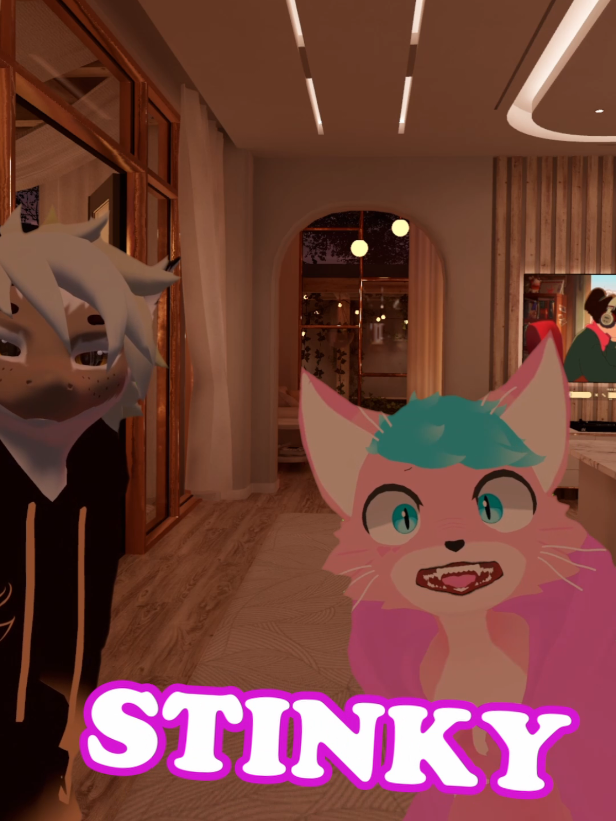 YOU SMELL go take a shower, stinky 🫵 #vrchat #furry #furryfandom #stinky #yousmell 