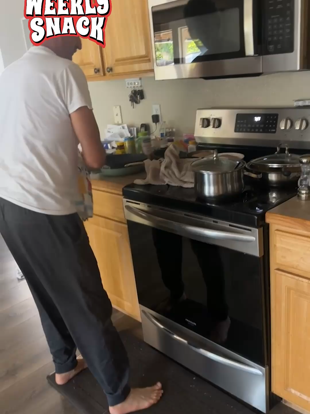 Dad was certified in Baking Disasters & Financial Planning... 🤪 🤣 #cooking #cookingfail #foodfail #oven #fire #fail