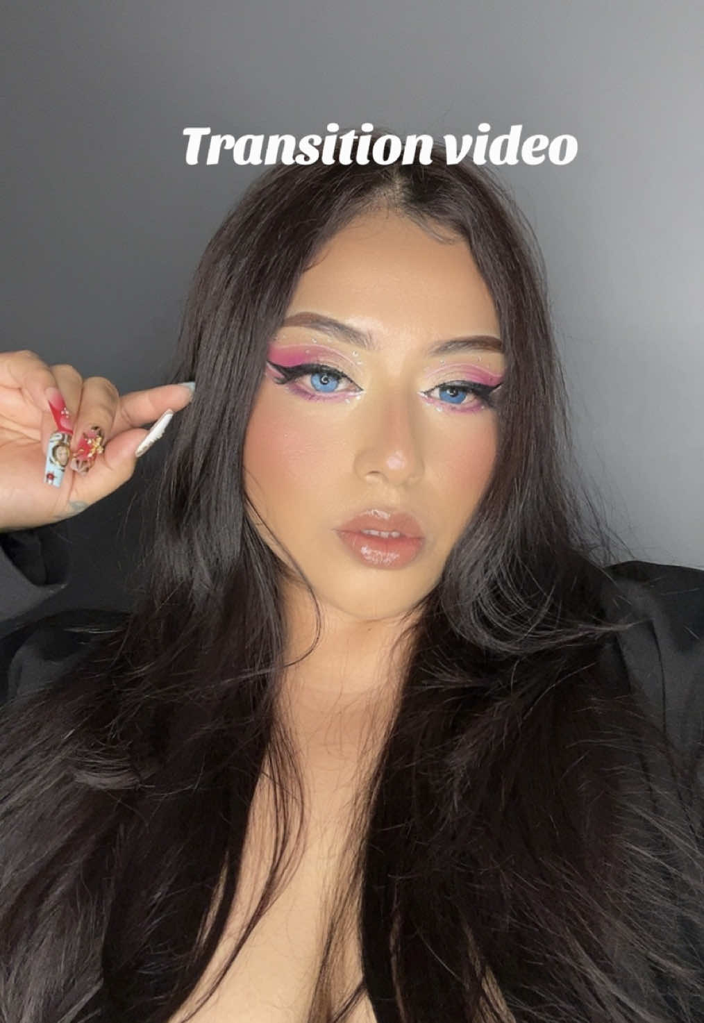 Pretty Intentions 💓💓 #transition#makeupinspo#relatable#transformation#trending#makeup#lypsync#fyp#newmusic#grwm