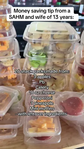 Homemaking hack: portion control snacks to cut grocery waste and save big.   #ConfidentSAHM #BudgetHomemaker #MomHacksThatWork #SaveMoneyLiving #FrugalSnacks