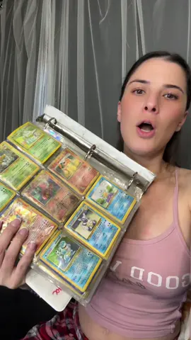 Still love them though it’s pretty much the only thing I have from my childhood 💕 #pokemon #pokemoncards #housefire 