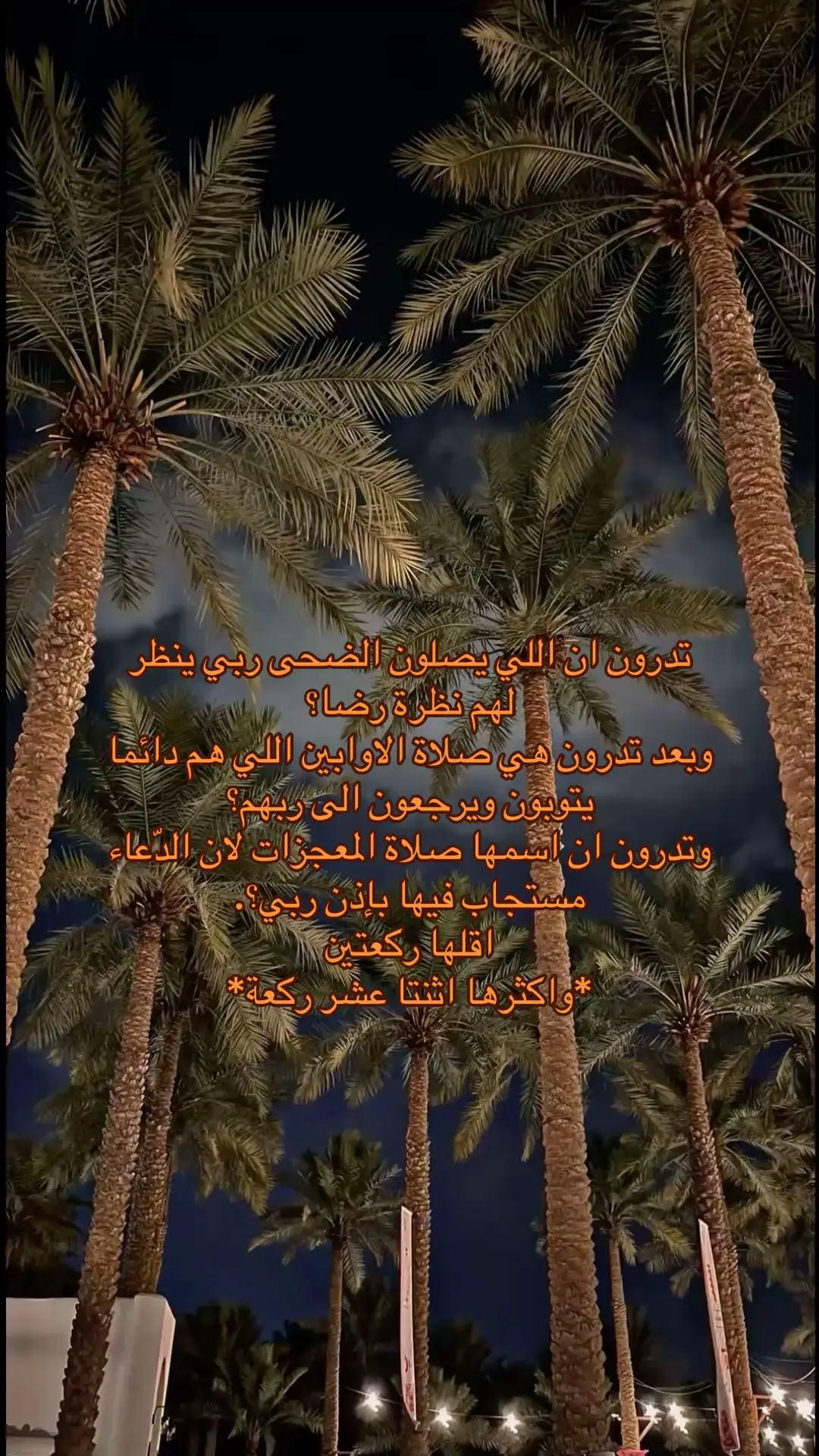 والي مستمرين عليها شاركوننا لعل أحد من تجربتكم يستمر عليها ❤️‍🩹 #صلاة_الضحى #اكسبلورexplore #انشر_تؤجر #fypシ゚ #معلومات_دينية 