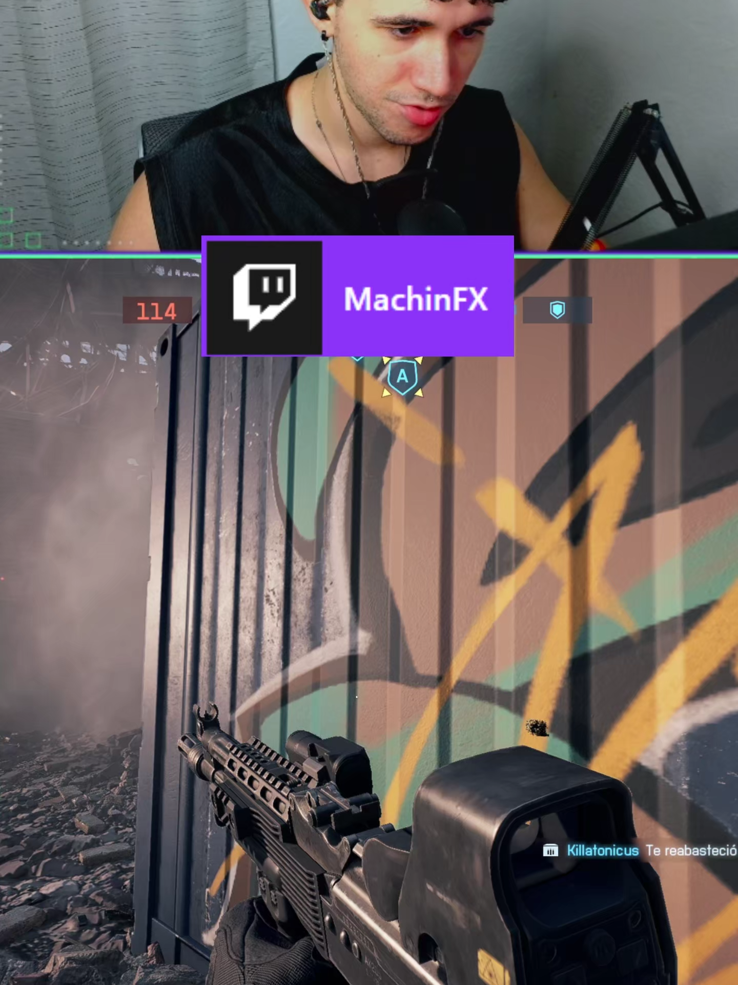 ESE SONIDO me MATO!! #twitch #battlefield6 #bf6beta #bf6 #mach1nfx #gaming #parati #foryou #humor #twitchstreamer