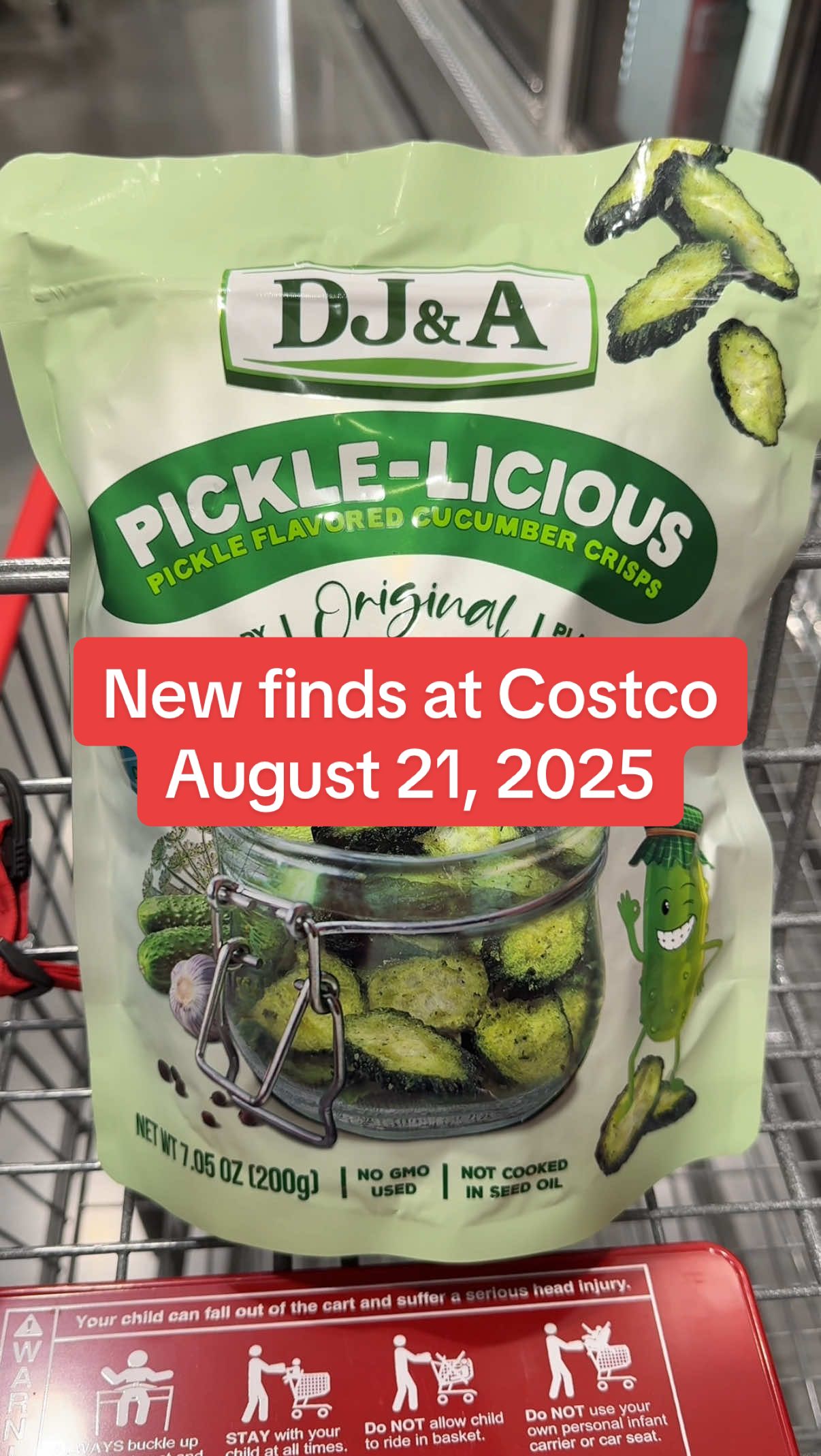 New finds at Costco August 21, 2025. Happy shopping! @DJ&A #newatcostco #costcohaul #costcomusthaves #costcofindsthisweek #healthysnackideas 