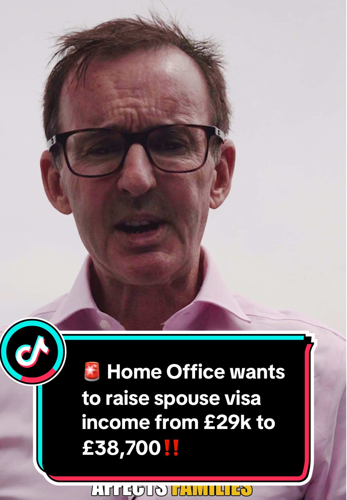 The Home Office wants to raise the spouse visa income requirement from £29k to £38,700. The Migration Advisory Committee says it’s a bad idea. I agree – this could split families and shut the door on thousands of genuine couples. 💔 What do you think – fair rule or unfair barrier? #BreakingNews #ViralNews #DidYouKnow #ForYou #fyp 