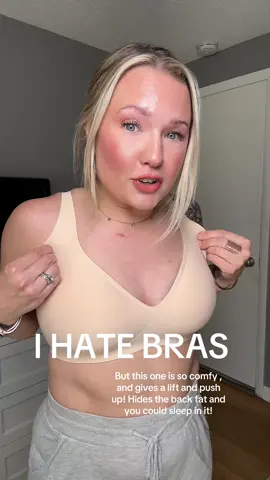 The VRComfy jelly bra is where it’s at! It’s so comfy and WIRE free! #bra #pushupbra 