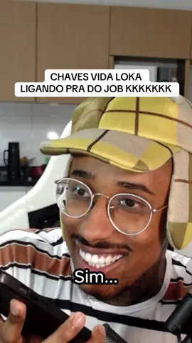 Chaves Vida Loka ligando pra do JOB Kkkkk #chaves #trote #fypp 