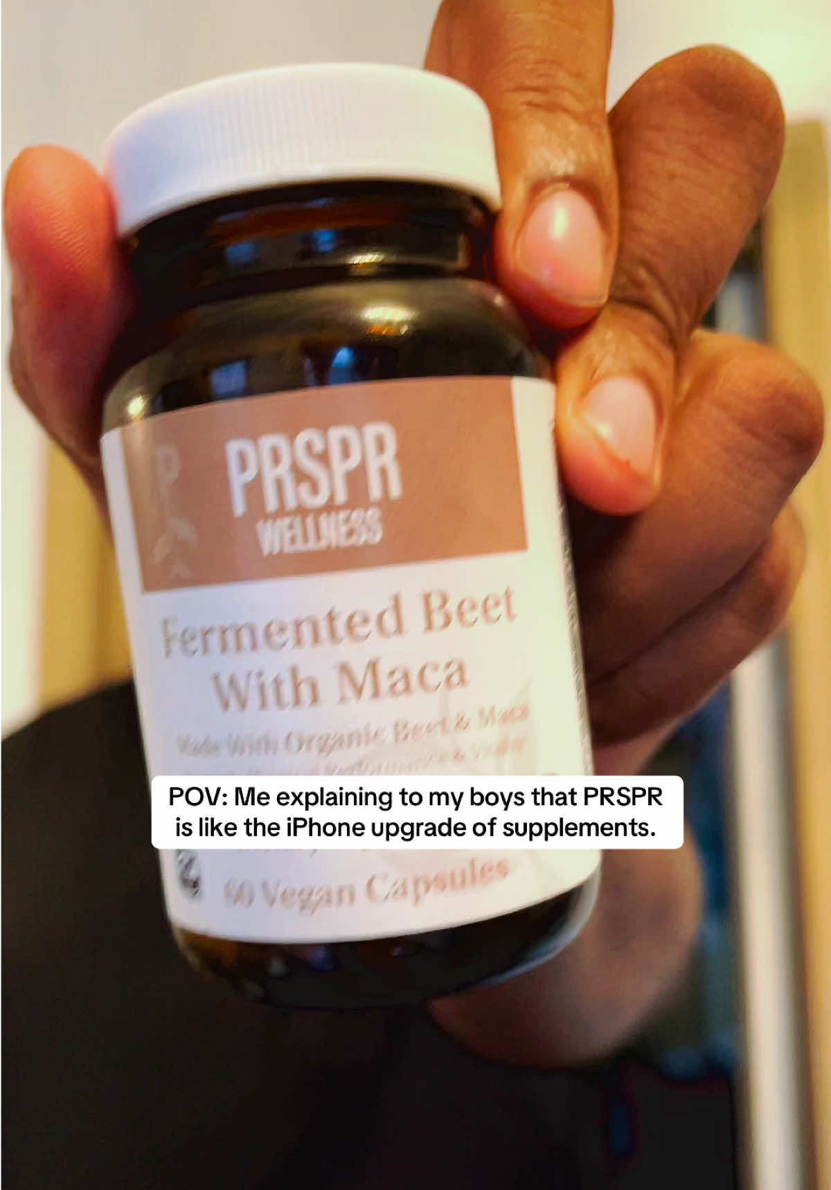 PRSPR Fermented Beet & Maca is what gas station pills wish they could be  Clean. Natural. Effective.  @PRSPR  beetroot #healthyliving #organicfood #naturalingredients  #NaturalEnergyBoost  #creatorsearchinsights 