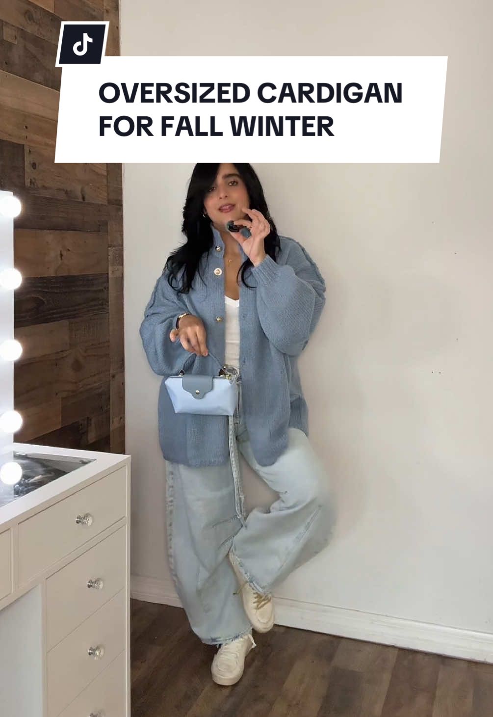 Oversized Cardigan for fall & winter #cardigan #cardiganoutfit #cardigansweater #chunkycardigan #falloutfits 