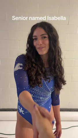 Isabella^2 @Isabella Cheryl #uky #gymnastics #senioryear #fyp #mediaday 