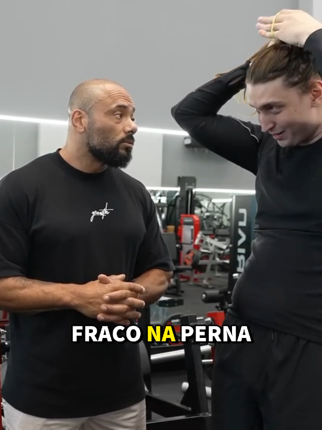 O dia em que o Felca entrou na academia #felca #renatocariani  Creditos: Renato Cariani