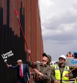 Painting the wrong side of the wall is costing  500 million+ #fyp #kristinoem 