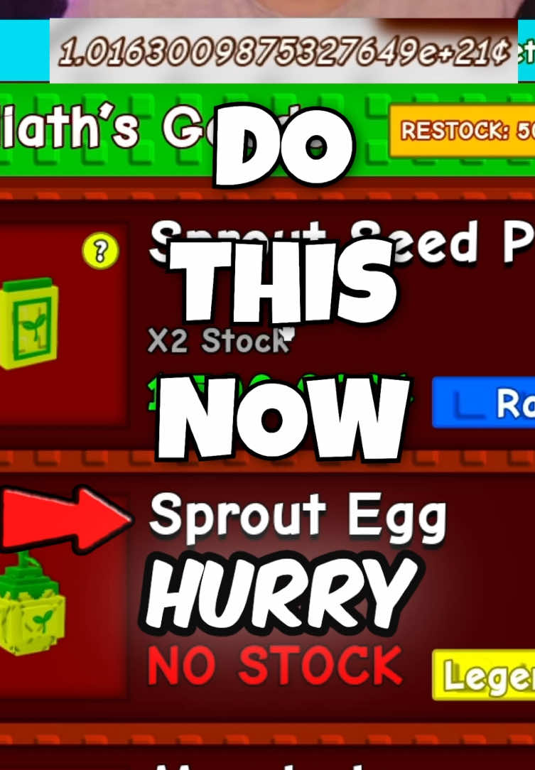 Hurry Now! There’s only a short amount of time left to claim rewards from the Beanstalk NPC 😱 Good luck to anyone hoping to get the rarest pet! 😌 Grow a Garden update Beanstalk Event Garden Guide new pets in Grow a Garden Grow a Garden new plants fence skins Grow a Garden golden goose pet cooking in Grow a Garden new seed packs sprout crate rewards silver fertilizer solar eclipse event new mutations Grow a Garden cosmetic upgrades Grow a Garden pet pouch extra slots daily quests garden guide statue of achievement gnome merchant nerf grow a garden event shop climb the beanstalk grow a garden #roblox #growagarden #beanstalkevent #rewards #tutorial 