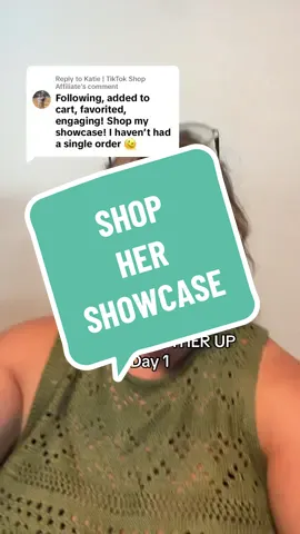 Replying to @Katie | TikTok Shop Affiliate #buildeachotherup #shopyourshowcase #showcase #community #supportoneanother  Choosing a few people each day to spread some love to since I can't buy from everyone's showcase! A few a day until my birthday 🫶