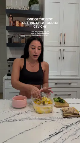 It's definitely in my TOP 5 list of cutting cheat codes. #ceviche #Recipe #wellness #recipe #mealprep 