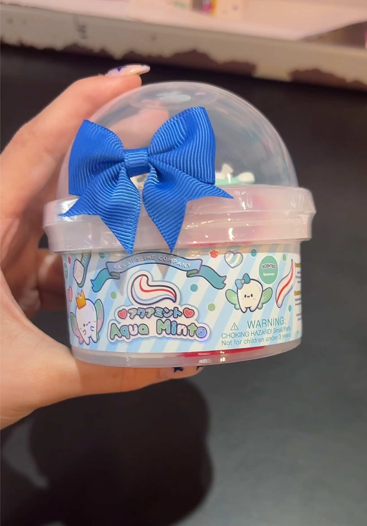 your dentist’s favorite slime!!! 🦷🪥 @Kawaii Slime Company #slime #fupシ #fyp #slimes #kawaiislimecompany 