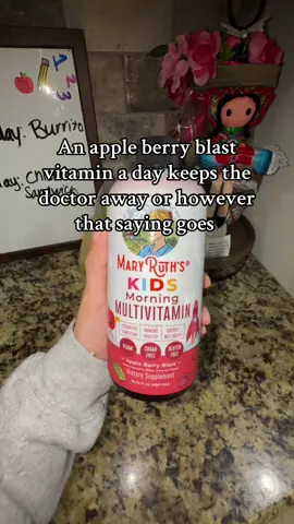 Avoiding the dr this year as much as we can with @MaryRuth's kids multivitamin✨  bc last school year was we visited the dr too much 😮‍💨  #maryruths #maryruthsmorningmultivitamin #kidsvitamins #maryruthkidsmultivitamin  