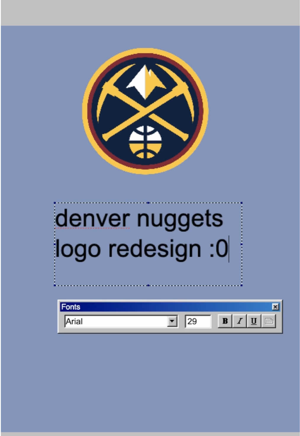 Denver Nuggets logo redesign. Which team should I do next?? #NBA @Denver Nuggets 