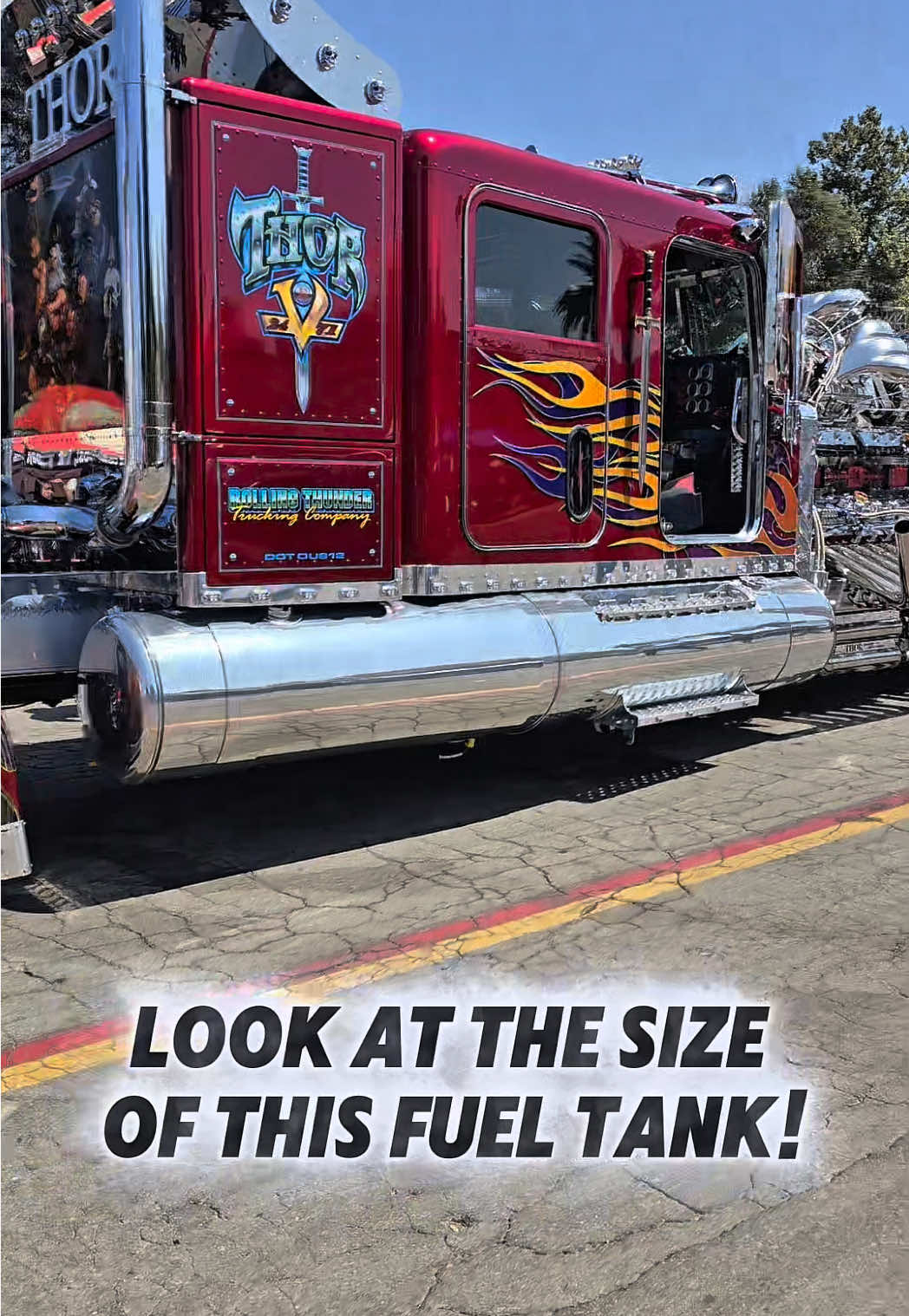 Custom-made 1984 Peterbilt 359- THOR24. #semitruck #trucking #truckshow #oldschool #classictruck 