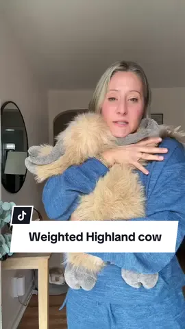 Replying to @kenzterwilliger ✨ Meet the cuddle you didn’t know you needed. This weighted Highland cow isn’t just cute—it’s calming, grounding, and perfect for stress or restless nights. Once you hug it, you’ll never want to let go. #weightedplush #highlandcow #StressRelief #cozyfinds #TikTokMadeMeBuyIt
