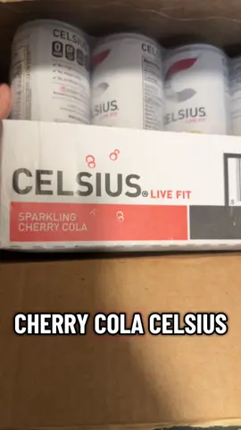 @CelsiusOfficial what is this sorcery and can I order 100 more? #unboxing #celsius #cherrycola 