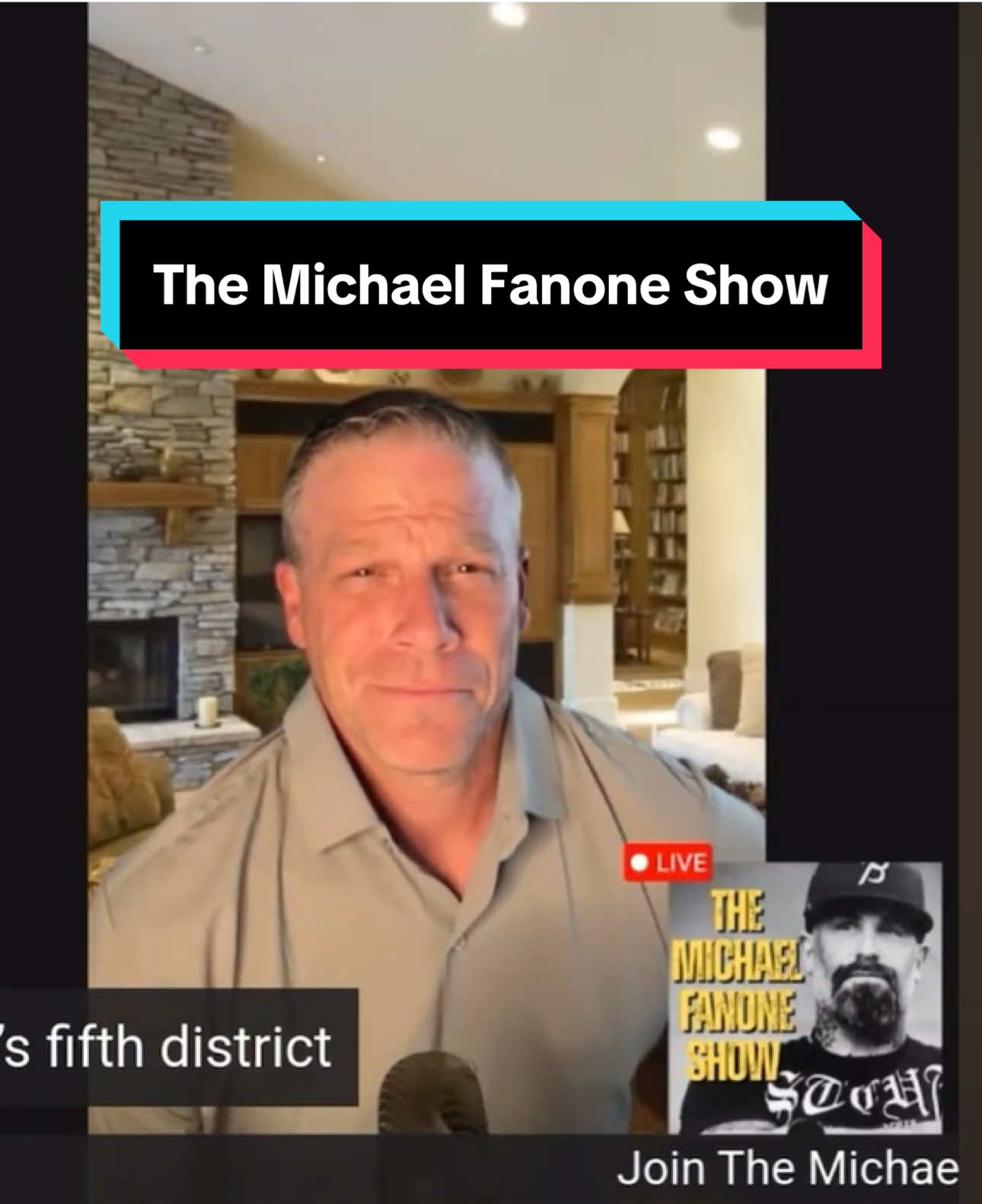 Thank you @The Michael Fanone Show for having me on 🇺🇸 #StrongerTogether