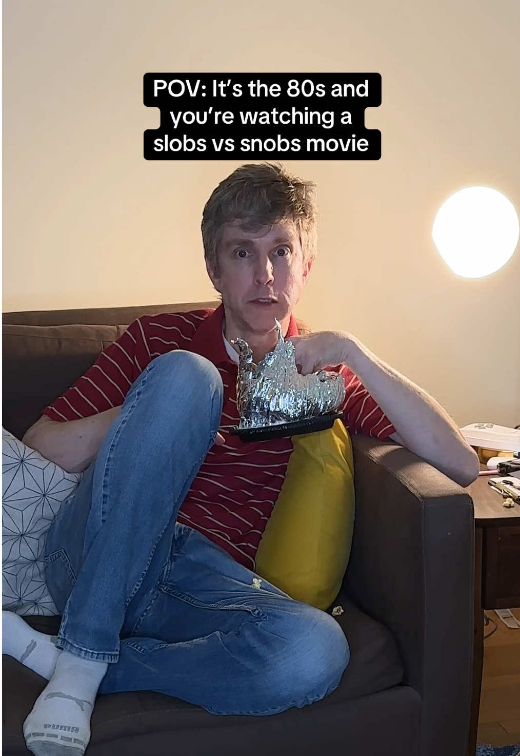 It was Craig against the rules … and the rules lost! #slobsvssnobs #80smovies #genx #genxtiktokers #aarp #over40 #over50