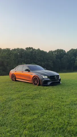 Amg sunset ❤️ #e63s #mercedes #amg #sunset #carsoftiktok 