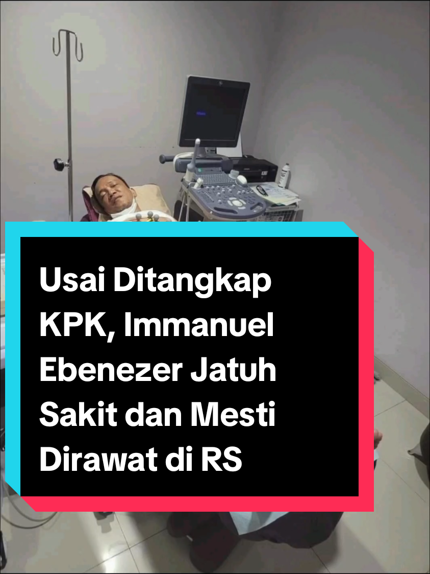 Wakil Menteri Tenaga Kerja Immanuel Ebenezer kini menjalani perawatan di RS Cibubur usai ditangkap tangan oleh KPK. #immanuelebenezer #wamenaker #wakilmenteritenagakerja #noelditangkap #ebenezerkpk