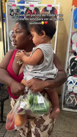 E um pacote de fralda olha o que ela falou