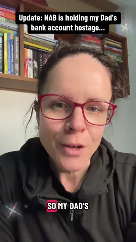 A week later and dads money is still being held hostage! Official complaint made but no progress... grr if you missed it, check out the first part of story here: • Andrea Fox #banks #money #hostage