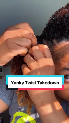 My Yanky Twist Takedown was just as easy as the installation! If you have never tried Yanky Twists definitely check out @Toyotress BeautySupply these are 8” Yanky Twists in the color OT30/27.  #yankytwists #minitwists #hairtakedown