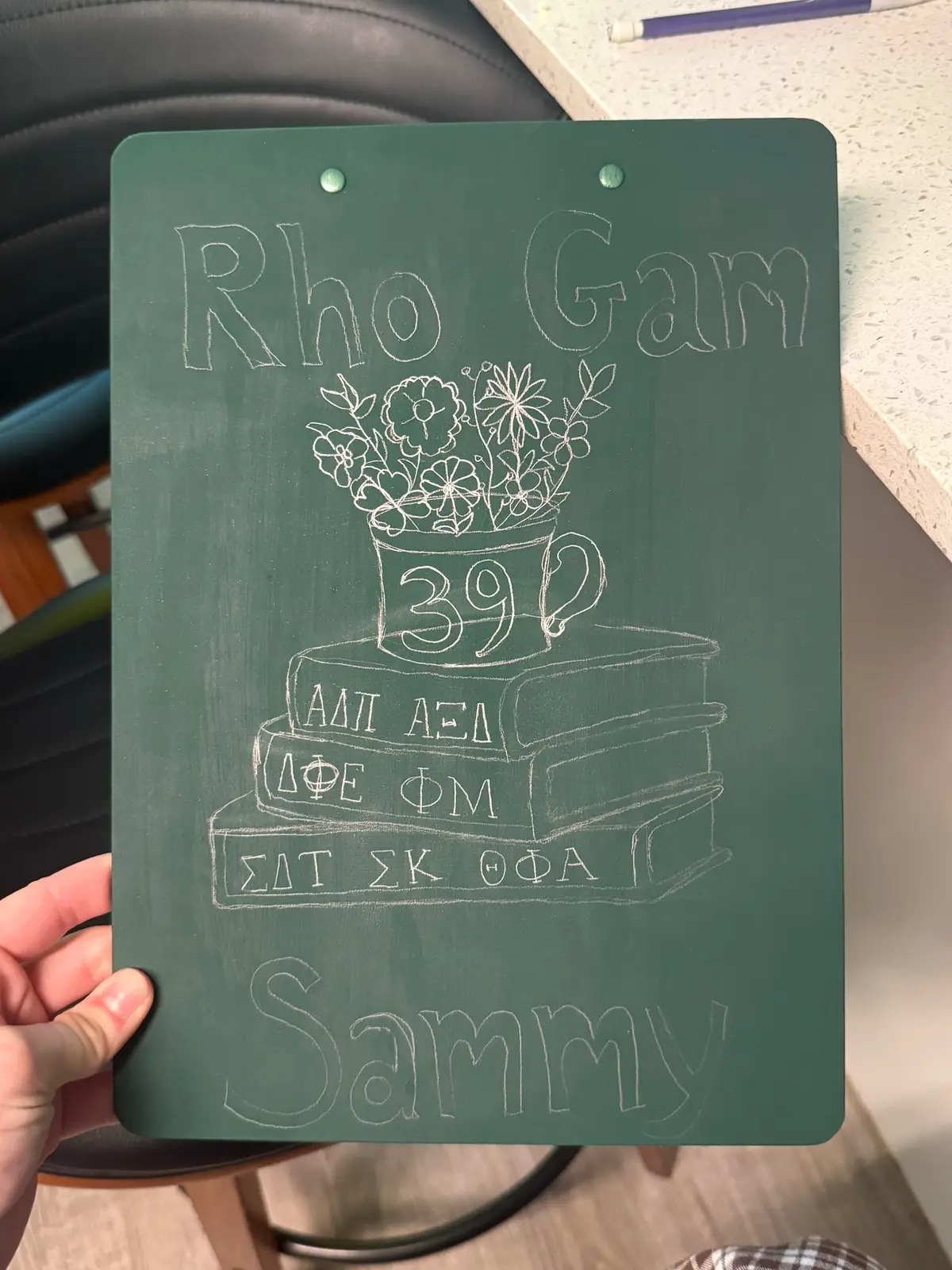 call me picasso 🎨 #rhogam #rhogamma #fau #recruitment #sororityrecruitment 