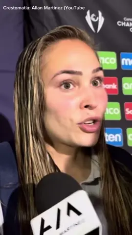 Irene Guerrero salió descontenta con el resultado. #clubamerica #americafemenil #futbolfemenino #ireneguerrero 