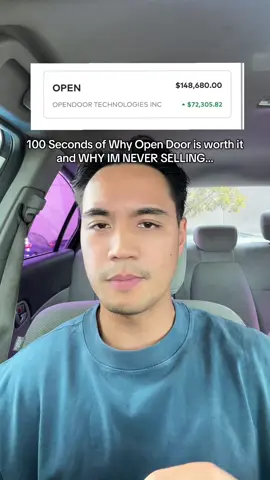 Open door stock is up big today but these days aren’t what matter it’s the months of trading of how it’ll do #fyp #stocks #investing 