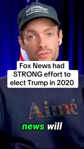 New leaked information from a lawsuit against Fox News shows how much effort Fox News put into electing Trump. #trump #politics #foxnews #republicans #democracy  