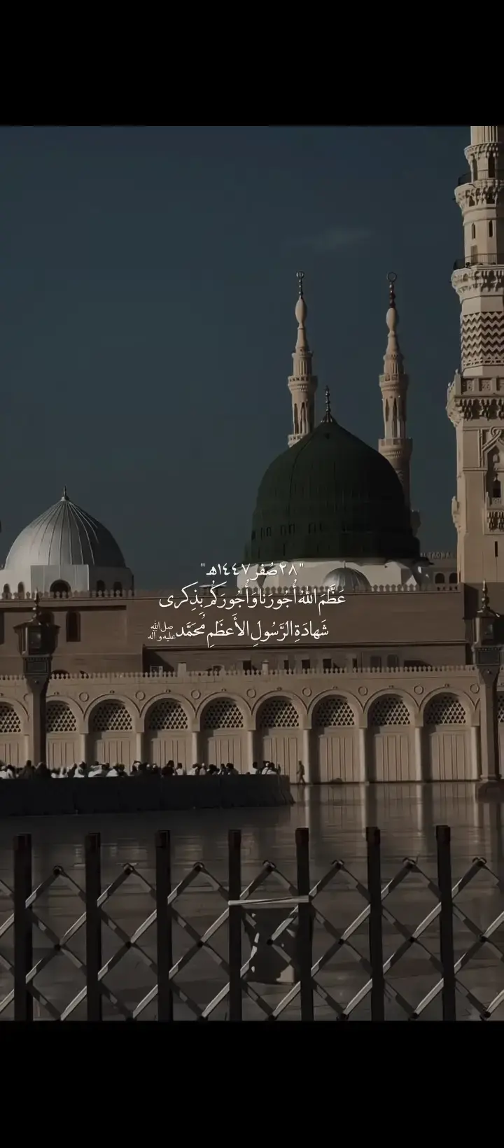 #استشهاد_النبي_الأعظم #اللهم_صل_على_محمد_وآل_محمد 