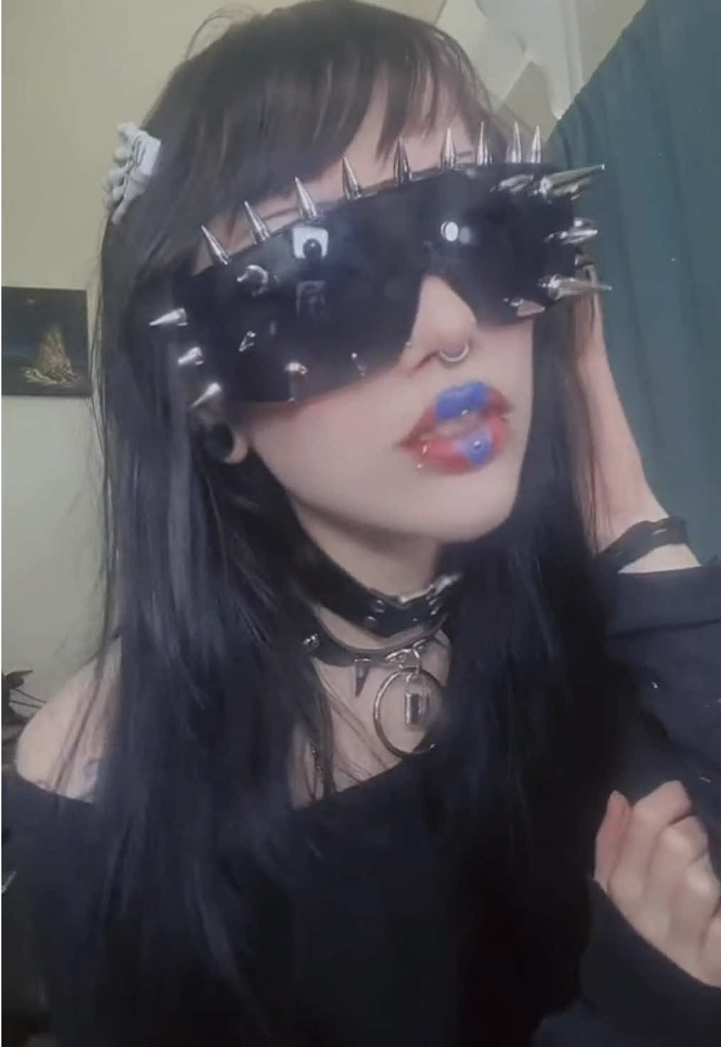 . #fyp #trending #makeup #gothic 