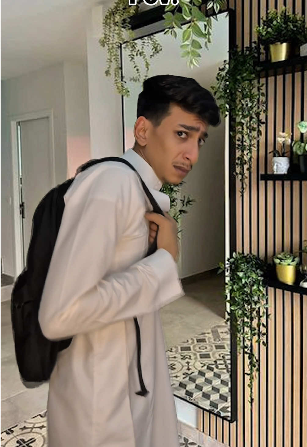 لما تتضارب بالطلعة 😂