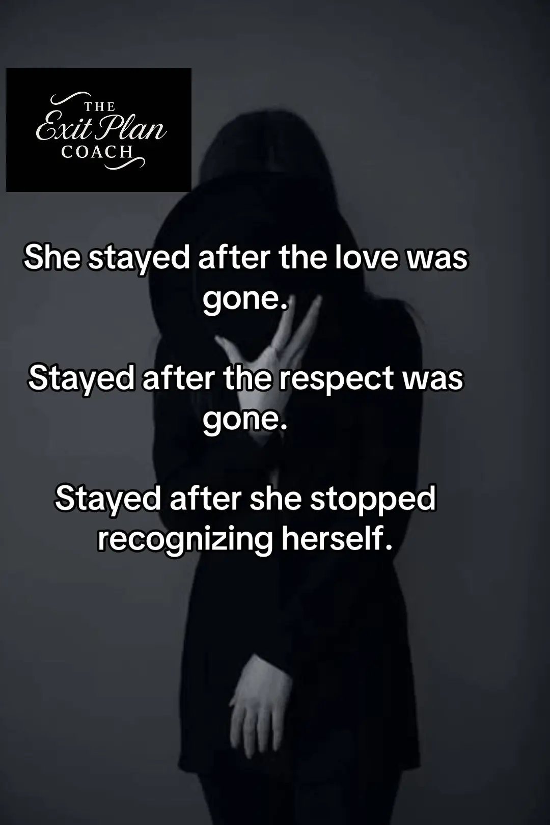 Too many women regret staying too long in relationships that broke them down. If you’ve ever stayed after the love was gone, after the respect was gone, until you barely recognized yourself—you’re not alone. This is for every woman who wishes she had walked away sooner.  #strengthofawomanseries #emotonalhealing #healingafterheartbreak #thepriceofstayingtolong 