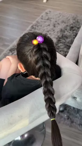 Back to school pull -through braid to braided bun 🌸🎀.  Which style for the first day ?     Got this idea from@paisleyspetalshair #backtoschoolhairstyles #EasyKidHair #braidedbun #losangeles #usa 